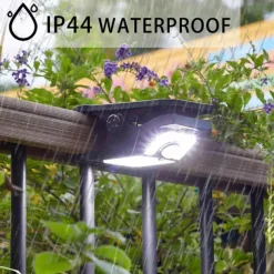 Solar Street Light Usb Direct Charging Led Dual Power Lighting With Three Level Adjustment Intelligent Human Body Sensing Portable Installation Suitable For Garden Self Operated Stores Walls