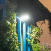 Solar Street Lights Led Wall Light Night Lights Night Lighting White/Warm Light Motion Sensors Human Body Sensing Automatic Start Stop Easy To Install Suitable For Fences Gardens Courtyards Garages