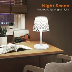 Solar USB Charging Desk Lamp - Outdoor Camping Lamp, Bar & Coffee Shop Dining Table Light, Night Light and Reading Lamp 1PC