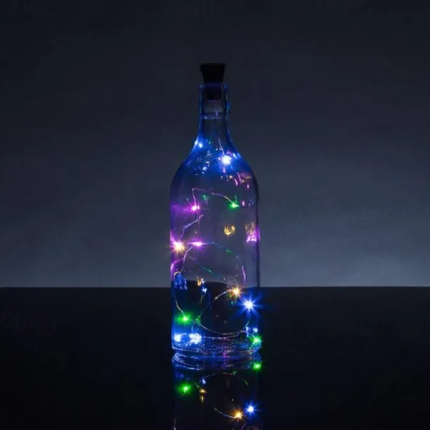 Solar Wine Bottle String Lights Outdoor Wedding Decoration 2m 20LED Fairy Lights with Cork Waterproof Christmas Light Copper Garland Patio Garden String Lights 10pcs 6pcs 2pcs