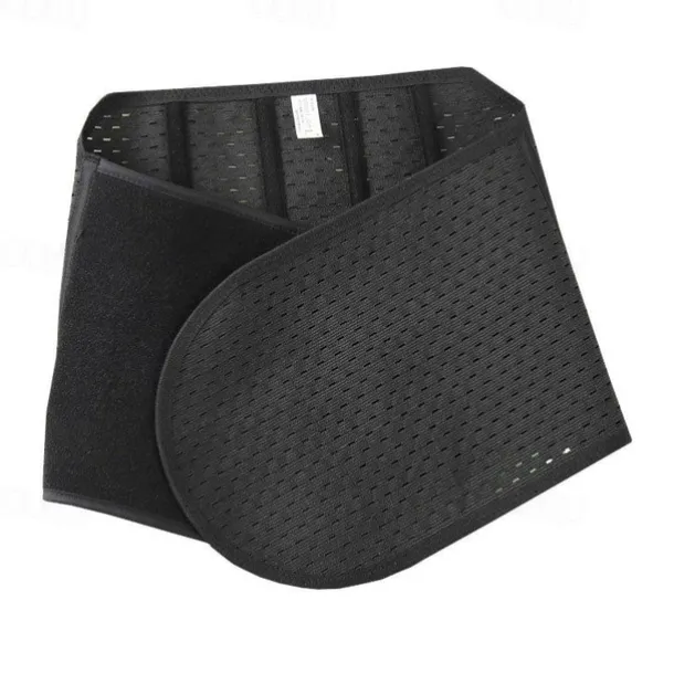 Solid Breathable Tummy Control Belt, Velcro Slimming Postpartum Belly Belt, Women's Underwear & Shapewear