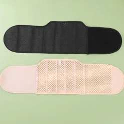 Solid Breathable Tummy Control Belt, Velcro Slimming Postpartum Belly Belt, Women's Underwear & Shapewear