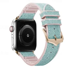 Solo Loop Compatible with Apple Watch band 38mm 40mm 41mm 42mm 44mm 45mm 49mm Glitter Adjustable Silicone Strap Replacement Wristband for iwatch Ultra 2 Series 9 8 7 SE 6 5 4 3 2 1