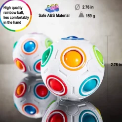 Speed Cube Set 1 pcs Magic Cube IQ Cube 5*5*5 Magic Cube Puzzle Cube Professional LevelAdults' Toy Gift