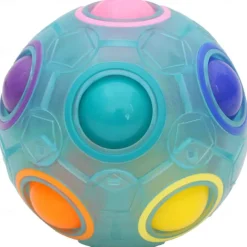 Speed Cube Set 1 pcs Magic Cube IQ Cube Stress Reliever Puzzle Cube BallAdults' Toy Gift