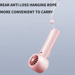 199-Speed Portable TEC Refrigeration Fan – Ultra-High Wind Speed, Low Noise, Compact Handheld Design