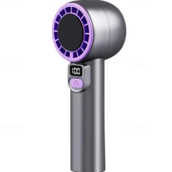 199-Speed Portable TEC Refrigeration Fan – Ultra-High Wind Speed, Low Noise, Compact Handheld Design