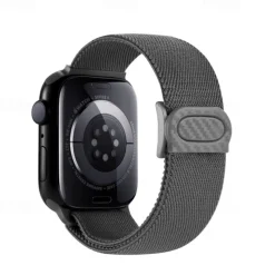 Sport Band Compatible with Apple Watch band 38mm 40mm 41mm 42mm 44mm 45mm 49mm Elastic Adjustable Nylon Strap Replacement Wristband for iwatch Ultra 2 Series 9 8 7 SE 6 5 4 3 2 1