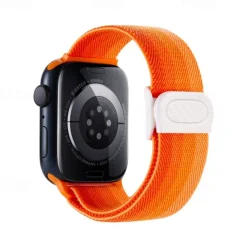 Sport Band Compatible with Apple Watch band 38mm 40mm 41mm 42mm 44mm 45mm 49mm Elastic Adjustable Nylon Strap Replacement Wristband for iwatch Ultra 2 Series 9 8 7 SE 6 5 4 3 2 1