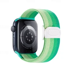 Sport Band Compatible with Apple Watch band 38mm 40mm 41mm 42mm 44mm 45mm 49mm Elastic Adjustable Nylon Strap Replacement Wristband for iwatch Ultra 2 Series 9 8 7 SE 6 5 4 3 2 1