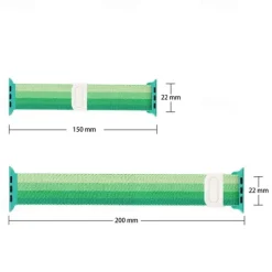 Sport Band Compatible with Apple Watch band 38mm 40mm 41mm 42mm 44mm 45mm 49mm Elastic Adjustable Nylon Strap Replacement Wristband for iwatch Ultra 2 Series 9 8 7 SE 6 5 4 3 2 1