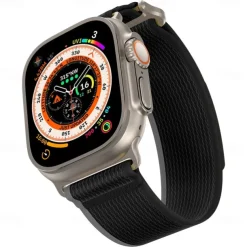 Sport Band Compatible with Apple Watch band 38mm 40mm 41mm 42mm 44mm 45mm 49mm Braided Adjustable Breathable Nylon Strap Replacement Wristband for iwatch Series Ultra 8 7 6 5 4 3 2 1 SE