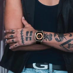 Sport Band Compatible with Apple Watch band 38mm 40mm 41mm 42mm 44mm 45mm 49mm Braided Adjustable Breathable Nylon Strap Replacement Wristband for iwatch Series Ultra 8 7 6 5 4 3 2 1 SE