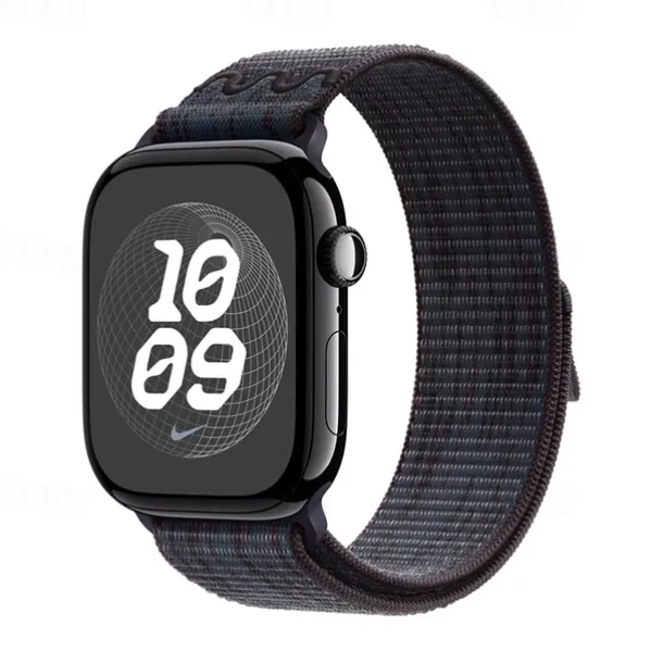 Sport Band Compatible with Apple Watch band 38mm 40mm 41mm 42mm 44mm 45mm 49mm Adjustable Fabric Strap Replacement Wristband for iwatch Ultra 2 Series 9 8 7 SE 6 5 4 3 2 1