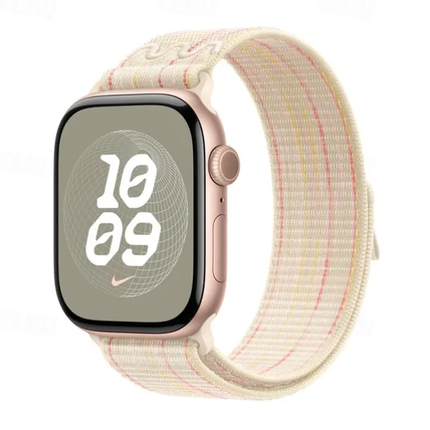 Sport Band Compatible with Apple Watch band 38mm 40mm 41mm 42mm 44mm 45mm 49mm Adjustable Fabric Strap Replacement Wristband for iwatch Ultra 2 Series 9 8 7 SE 6 5 4 3 2 1