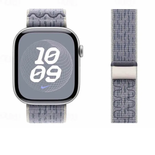 Sport Band Compatible with Apple Watch band 38mm 40mm 41mm 42mm 44mm 45mm 49mm Adjustable Fabric Strap Replacement Wristband for iwatch Ultra 2 Series 9 8 7 SE 6 5 4 3 2 1