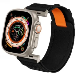 Sport Band Compatible with Apple Watch band 38mm 40mm 41mm 42mm 44mm 45mm 49mm Multilayer Elastic Rugged Nylon Strap Replacement Wristband for iwatch Ultra 2 Series 9 8 7 SE 6 5 4 3 2 1