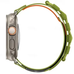 Sport Band Compatible with Apple Watch band 38mm 40mm 41mm 42mm 44mm 45mm 49mm Multilayer Elastic Rugged Nylon Strap Replacement Wristband for iwatch Ultra 2 Series 9 8 7 SE 6 5 4 3 2 1