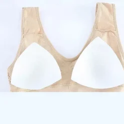 Sports Bra Hollow Mesh Back Sports Bra Fitness Yoga Vest Shockproof Yoga Bra Without Steel Ring