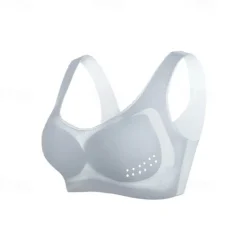 Sports Bra Hollow Mesh Back Sports Bra Fitness Yoga Vest Shockproof Yoga Bra Without Steel Ring