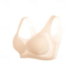 Sports Bra Hollow Mesh Back Sports Bra Fitness Yoga Vest Shockproof Yoga Bra Without Steel Ring