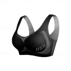 Sports Bra Hollow Mesh Back Sports Bra Fitness Yoga Vest Shockproof Yoga Bra Without Steel Ring