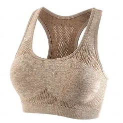 Sports Bra Hollow Mesh Back Sports Bra Fitness Yoga Vest Shockproof Yoga Bra Without Steel Ring