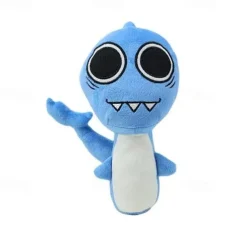 Sprunki Plush Sprunky Wenda and Gray Plushies Sprunk Soft and Funs Stuffed Toys Dolls for Fans and Friends Birthday