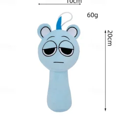 Sprunki Plush Sprunky Wenda and Gray Plushies Sprunk Soft and Funs Stuffed Toys Dolls for Fans and Friends Birthday(RANDOM STYLE)