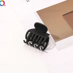 Square Claw Clips Big and Small Neutral Rectangle Hair Claw Clips Non-slip Matte Large Hair Clips for Women Strong Hold jaw clip for Thick Thin Hair