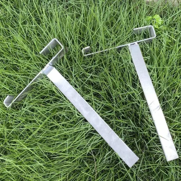 Stainless Steel Beehive Supports 2pcs Durable Stainless Steel Beehive Frame Supports - No Electricity or Batteries Required for Beekeeping