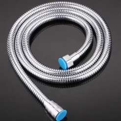 Stainless Steel Flexible Shower Hose Long Bathroom Shower Water Hose Extension Plumbing Pipe Pulling Tube Bathroom Accessories G1/2