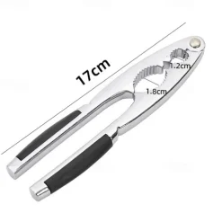 Stainless Steel Nutcracker Set with Crab Needle - Durable, Rust-Resistant Walnut & Nut Opener for All Nuts - Versatile Kitchen Gadget for Home and Commercial Use