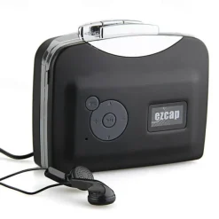 Standalone Cassette Player Portable Cassette Tape to MP3 Converter ,Walkman Music Recorder Recorded MP3 to USB Flash