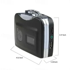 Standalone Cassette Player Portable Cassette Tape to MP3 Converter ,Walkman Music Recorder Recorded MP3 to USB Flash