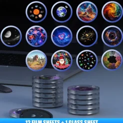 Star Projector Galaxy Light for Bedroom Home Planetarium with Remote Control Realistic Starry Night Ceiling Projector - Perfect Night Light Gift for Kids Adults Parties and Home Decor