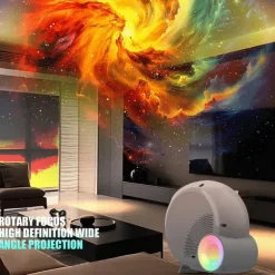 Star Projector Galaxy Light for Bedroom Home Planetarium with Remote Control Realistic Starry Night Ceiling Projector - Perfect Night Light Gift for Kids Adults Parties and Home Decor