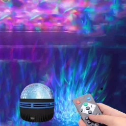 Star Projector Galaxy Projector Ocean Wave Projector Water Light Projector Valentine's Gift for Bedroom Night Light Projector Gaming Room, Home Theater, Ceiling, Room Decor