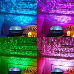 Star Projector Galaxy Projector Ocean Wave Projector Water Light Projector Valentine's Gift for Bedroom Night Light Projector Gaming Room, Home Theater, Ceiling, Room Decor