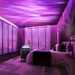 Star Projector Galaxy Projector Ocean Wave Projector Water Light Projector Valentine's Gift for Bedroom Night Light Projector Gaming Room, Home Theater, Ceiling, Room Decor