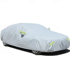 StarFire All Size High Quality Car Cover Full Cover Four Seasons Universal Thick Waterproof Sunshade Sunscreen Car Cover Reflective Warning Safety Car Cover 1pcs