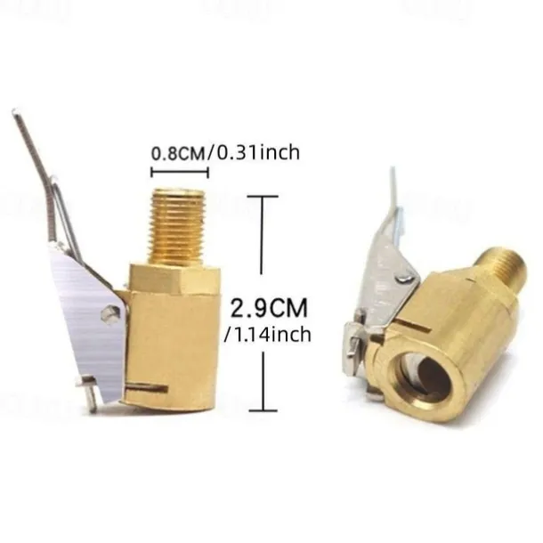 StarFire Car Inflator Pump Quick Coupling Pump Quick Charge Head Tire Nozzle Adapter Press Type Chuck Inflatable Nozzle