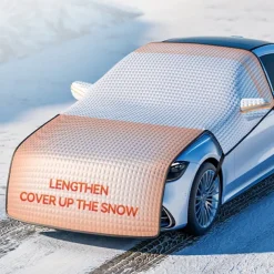 Starfire Car Snow Shield Front Windshield Snow Cover Frost Frost Windshield Windows Four Seasons Universal Thickened Cover Cloth