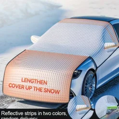 Starfire Car Snow Shield Front Windshield Snow Cover Frost Frost Windshield Windows Four Seasons Universal Thickened Cover Cloth