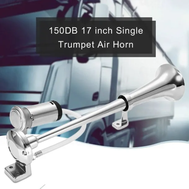StarFire Car Truck Horn Train Air Horn 150DB Loud Universal Electric Dual Trumpet Air Horns Kit For Any 12V/24V Cars Trucks Trains Lorry Boat Ship Van