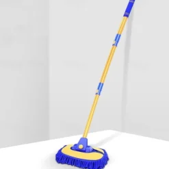 StarFire Car Wash Mop Retractable Curved Rod Car Wash Brush Soft Bristles Do Not Hurt The Car Car Brush Cleaning Brush Wipe Car Tools
