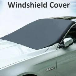 StarFire 210*120cm Magnetic Car Sun Shade Protector Auto Front Window Sunshade Cover Car Windshield Sunshade Protector Car Accessories