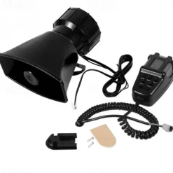 StarFire 120db 12V Loud Horn Siren For Car Boat Van Truck 7 Tone PA System Mic