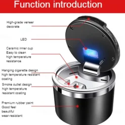 StarFire For BMW Multifunctional Ashtray Car Ashtray For BMW X3 X4 X5 X6 Ashtray Fashion Car Ashtray Car Bling Accessories