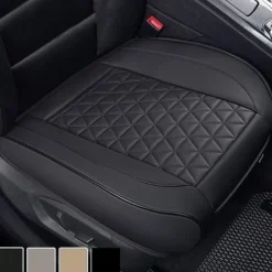 StarFire High End Luxury PU Leather Car Seat Cover Protector, Front Seat Bottom, Compatible with 90% Vehicles